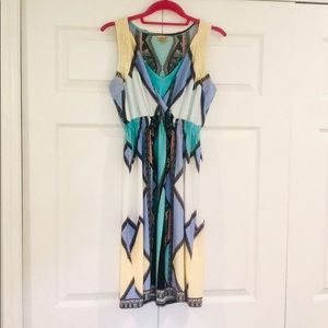 One World geometric print dress!